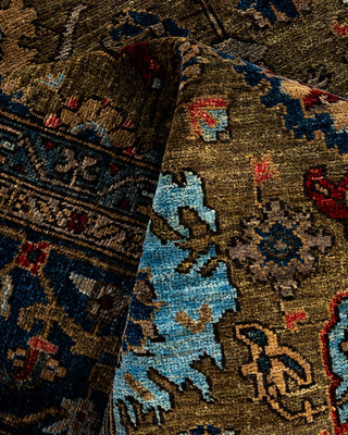 Serapi, One-of-a-Kind Hand-Knotted Area Rug  - Brown, 9' 2" x 11' 6"