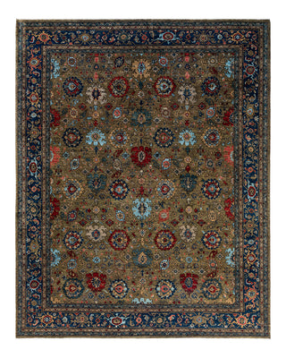 Serapi, One-of-a-Kind Hand-Knotted Area Rug  - Brown, 9' 2" x 11' 6"