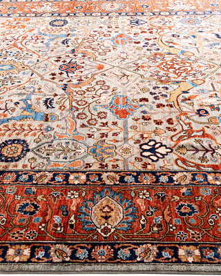 Serapi, One-of-a-Kind Hand-Knotted Area Rug  - Beige, 9' 0" x 11' 10"