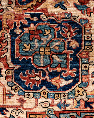 Serapi, One-of-a-Kind Hand-Knotted Area Rug  - Red, 9' 1" x 11' 8"