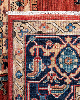 Serapi, One-of-a-Kind Hand-Knotted Area Rug  - Red, 9' 1" x 11' 8"