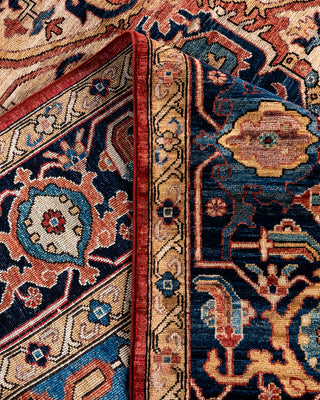 Serapi, One-of-a-Kind Hand-Knotted Area Rug  - Red, 9' 1" x 11' 8"