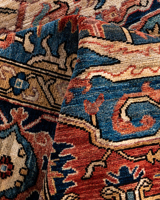 Serapi, One-of-a-Kind Hand-Knotted Area Rug  - Red, 9' 1" x 11' 8"