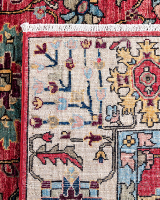 Serapi, One-of-a-Kind Hand-Knotted Area Rug  - Pink, 9' 0" x 11' 10"