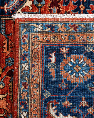 Serapi, One-of-a-Kind Hand-Knotted Area Rug  - Orange, 9' 2" x 11' 10"