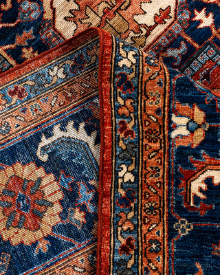 Serapi, One-of-a-Kind Hand-Knotted Area Rug  - Orange, 9' 2" x 11' 10"