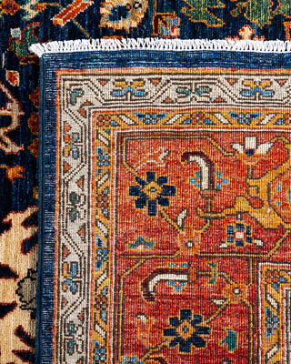 Serapi, One-of-a-Kind Hand-Knotted Area Rug  - Blue, 9' 2" x 11' 9"