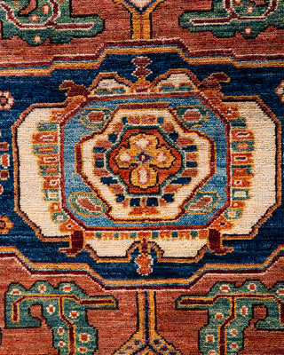 Serapi, One-of-a-Kind Hand-Knotted Area Rug  - Orange, 8' 2" x 9' 11"
