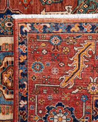 Serapi, One-of-a-Kind Hand-Knotted Area Rug  - Orange, 8' 2" x 9' 11"