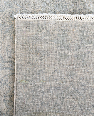 Traditional Floral Wool, Silk Hand Knotted Beige Area Rug 8' 1" x 10' 2"