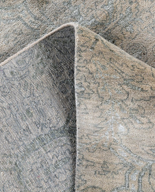 Traditional Floral Wool, Silk Hand Knotted Beige Area Rug 8' 1" x 10' 2"