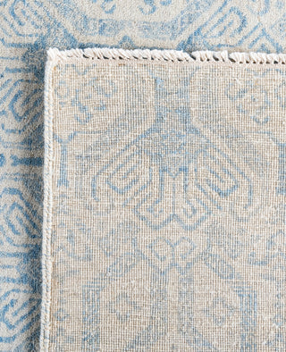 Traditional Floral Wool Hand Knotted Ivory Area Rug 8' 1" x 10' 2"