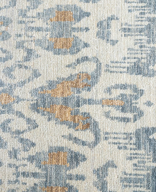 Traditional Floral Wool Hand Knotted Beige Area Rug 7' 10" x 10' 4"