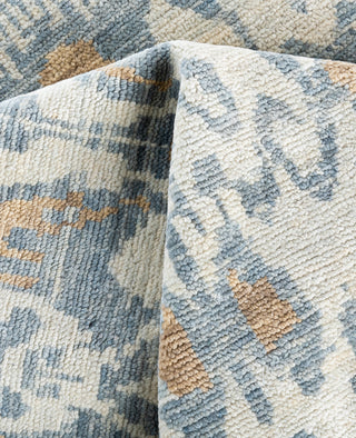 Traditional Floral Wool Hand Knotted Beige Area Rug 7' 10" x 10' 4"