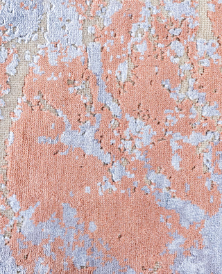 Traditional Abstarct Silk, Wool Hand Knotted Beige Area Rug 8' 2" x 10' 1"