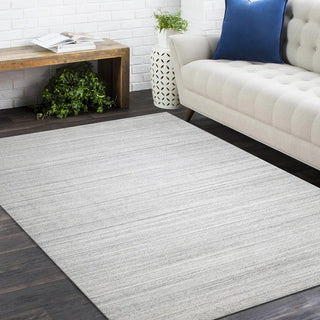 Halsey Hand-Knotted Contemporary Solid Area Rug