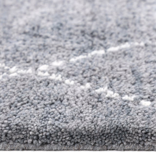 Shaggy Moroccan Hand-Knotted Bohemian Area Rug