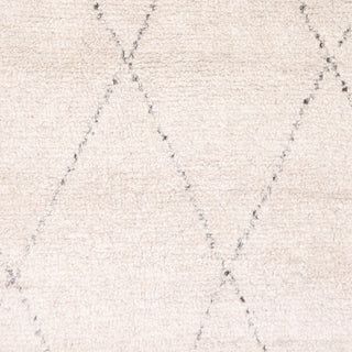 Shaggy Moroccan Hand-Knotted Bohemian Area Rug