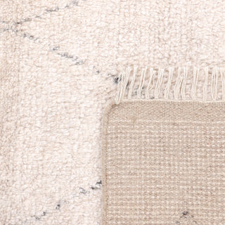 Shaggy Moroccan Hand-Knotted Bohemian Area Rug