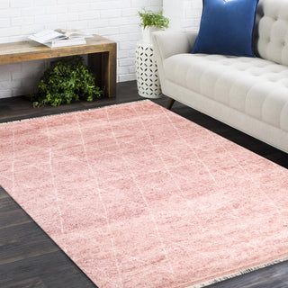 Shaggy Moroccan Hand-Knotted Bohemian Area Rug