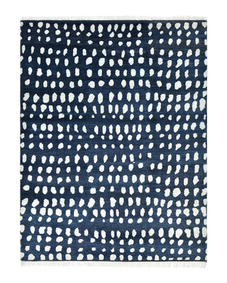 Irmgard Hand-Knotted Bohemian Shaggy Moroccan Area Rug
