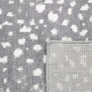 Louis Hand Knotted Contemporary Modern Animal Print Wool Black Area Rug
