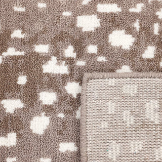 Louis Hand Knotted Contemporary Modern Animal Print Wool Black Area Rug