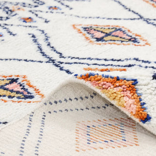 Mila Hand-Knotted Bohemian Moroccan Area Rug