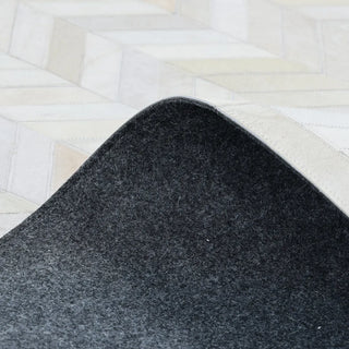 Meir Handmade Contemporary Cowhide Area Rug