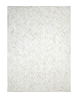 Meir Handmade Contemporary Cowhide Area Rug