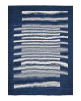 George Hand Woven Contemporary Flatweave Area Rug