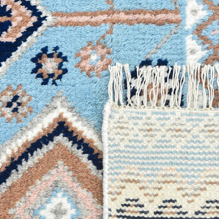 Hudson Hand Knotted Contemporary Modern Area Rug
