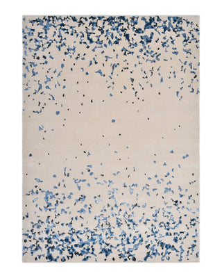 Monroe Hand Knotted Contemporary Modern Beige Area Rug