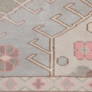 Utica Hand Knotted Modern - Contemporary Gray Area Rug