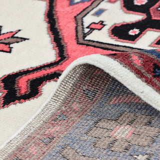 Gobi Hand Knotted Boho Ivory Area Rug
