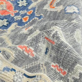 Hollis Hand Knotted Contemporary Transitional Light Gray Area Rug