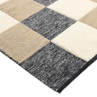Livingston Hand Knotted Contemporary Modern Brown Area Rug