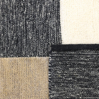 Livingston Hand Knotted Contemporary Modern Brown Area Rug