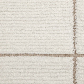 Norwich Hand Knotted Modern - Contemporary Ivory Area Rug