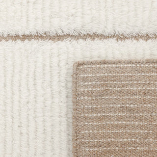 Norwich Hand Knotted Modern - Contemporary Ivory Area Rug