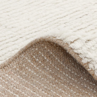 Norwich Hand Knotted Modern - Contemporary Ivory Area Rug