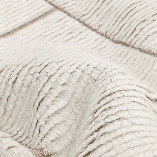 Norwich Hand Knotted Modern - Contemporary Ivory Area Rug