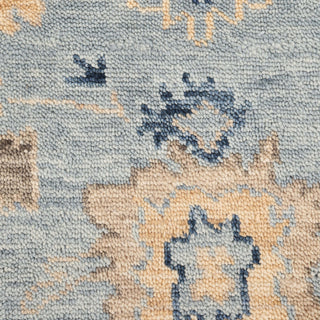 Lagos Contemporary Floral Handmade Wool/Cotton Area Rug