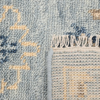 Lagos Contemporary Floral Handmade Wool/Cotton Area Rug