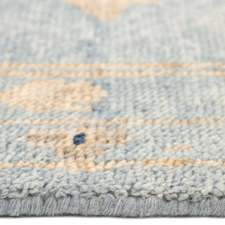 Lagos Contemporary Floral Handmade Wool/Cotton Area Rug