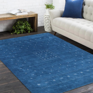 Simi Hand Loomed Bohemian Gabbeh Area Rug