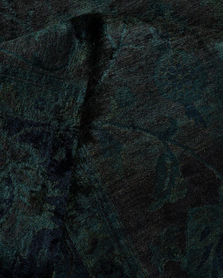 Fine Vibrance, One-of-a-Kind Hand-Knotted Area Rug - Brown, 9' 3" x 12' 2" - Solo Rugs