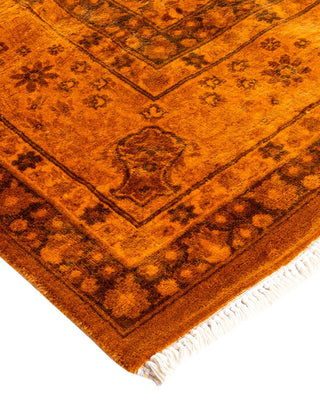 Fine Vibrance, One-of-a-Kind Hand-Knotted Area Rug - Gray, 6' 3" x 14' 9" - Solo Rugs