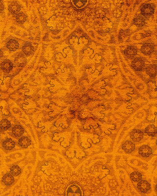 Fine Vibrance, One-of-a-Kind Hand-Knotted Area Rug - Gray, 6' 3" x 14' 9" - Solo Rugs