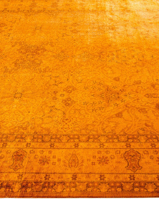 Fine Vibrance, One-of-a-Kind Hand-Knotted Area Rug - Gray, 6' 3" x 14' 9" - Solo Rugs